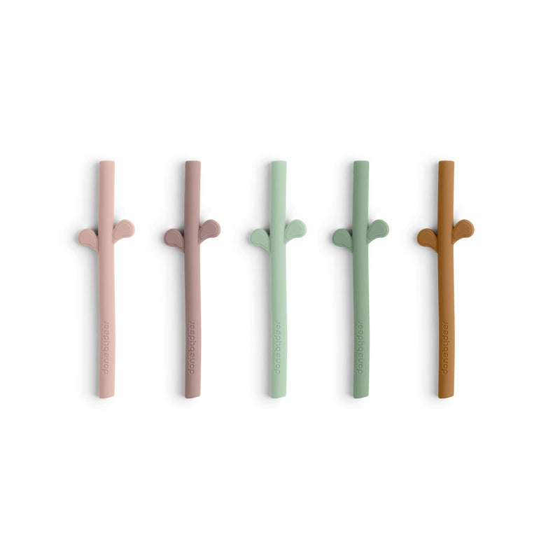 Kinder-Strohhalme “Peekaboo Powder Mix” 5er Pack