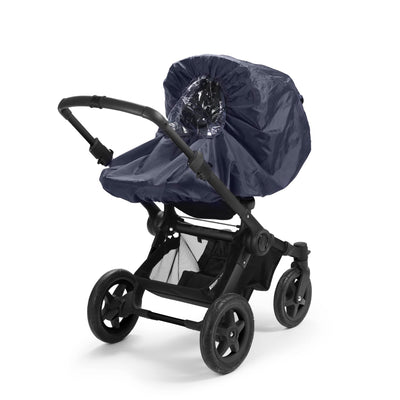 Regenschutz für Kinderwagen "Juniper Blue"