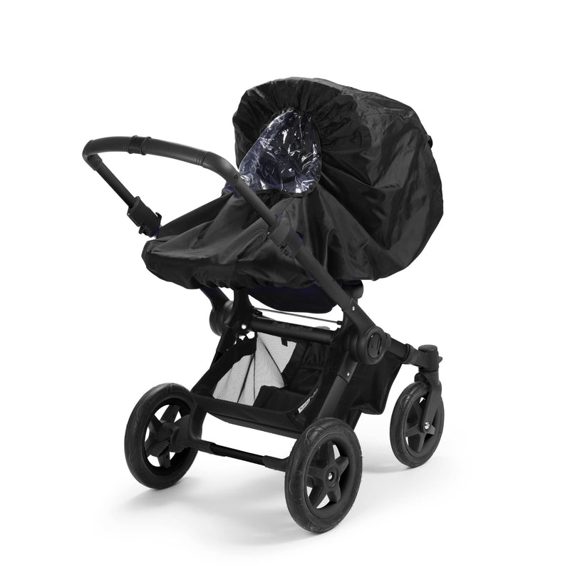 Regenschutz für Kinderwagen "Brilliant Black"