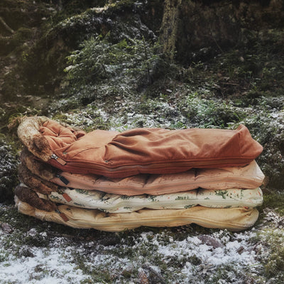 Wollfußsack "Burned Clay"