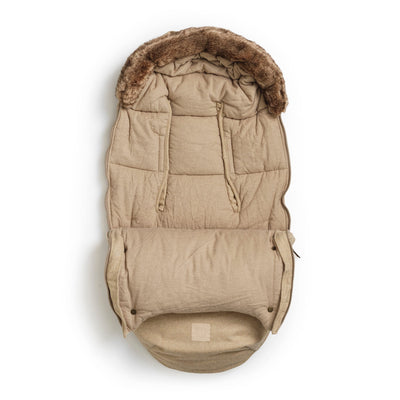 Wollfußsack “Pure Khaki“