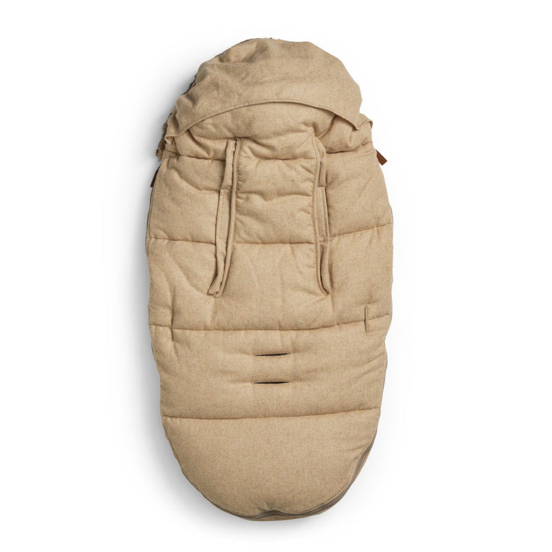 Wollfußsack “Pure Khaki“