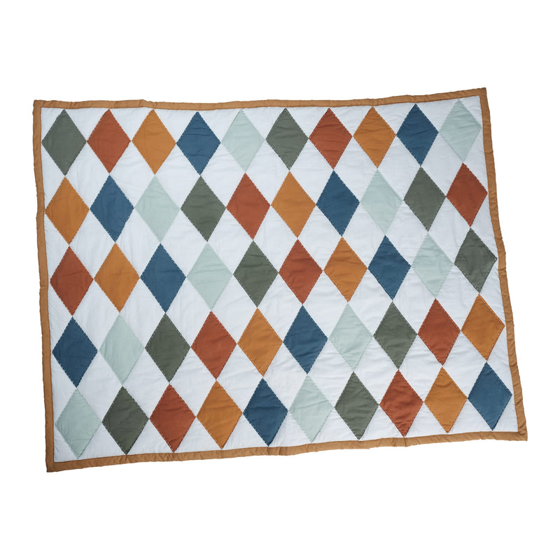 Babydecke “Patchwork Diamond” 140 x 110 cm