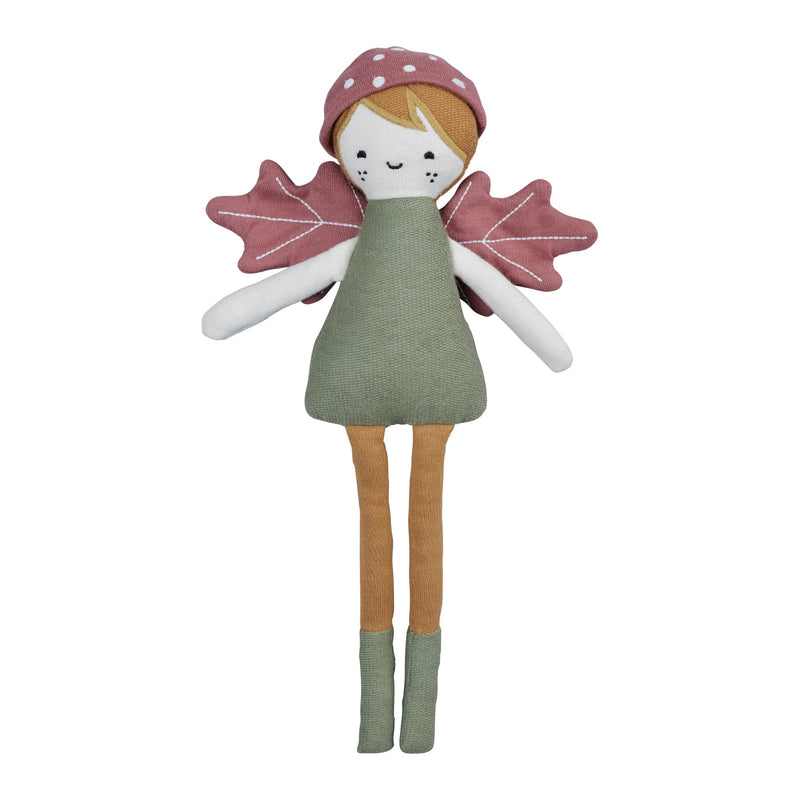 Stoffpuppe aus Bio-Baumwolle “Forest Elf”