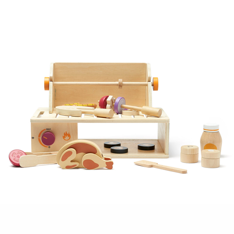 Spielzeug Tischgrill-Set “Kid´s Hub” aus Holz