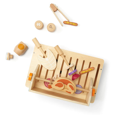 Spielzeug Tischgrill-Set “Kid´s Hub” aus Holz