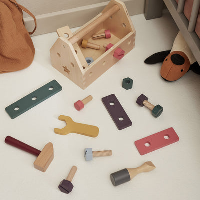 Kinder-Werkzeugkiste “Kid´s Hub Natur / Multi”
