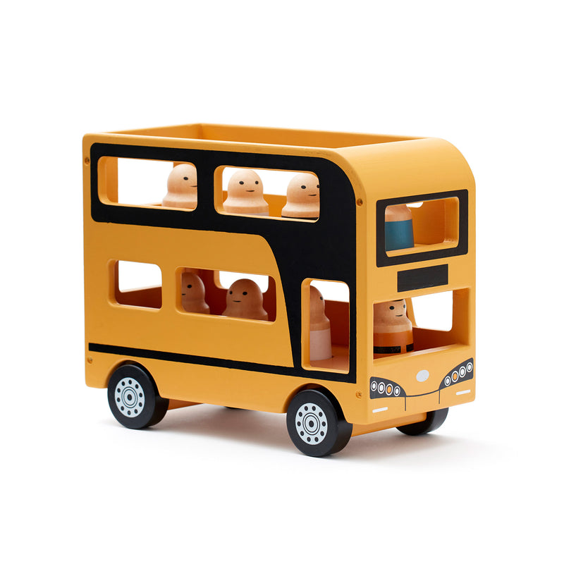 Doppeldeckerbus “Aiden” aus Holz