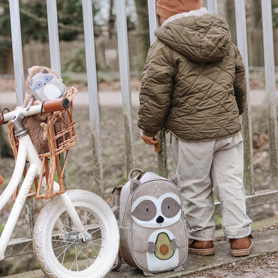 Großer Rucksack "Waschbär Waldemar"