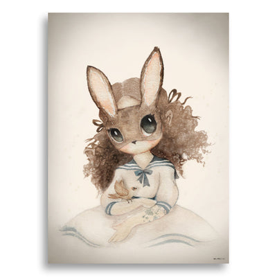 Poster fürs Kinderzimmer “Miss Rose” 50 x 70 cm