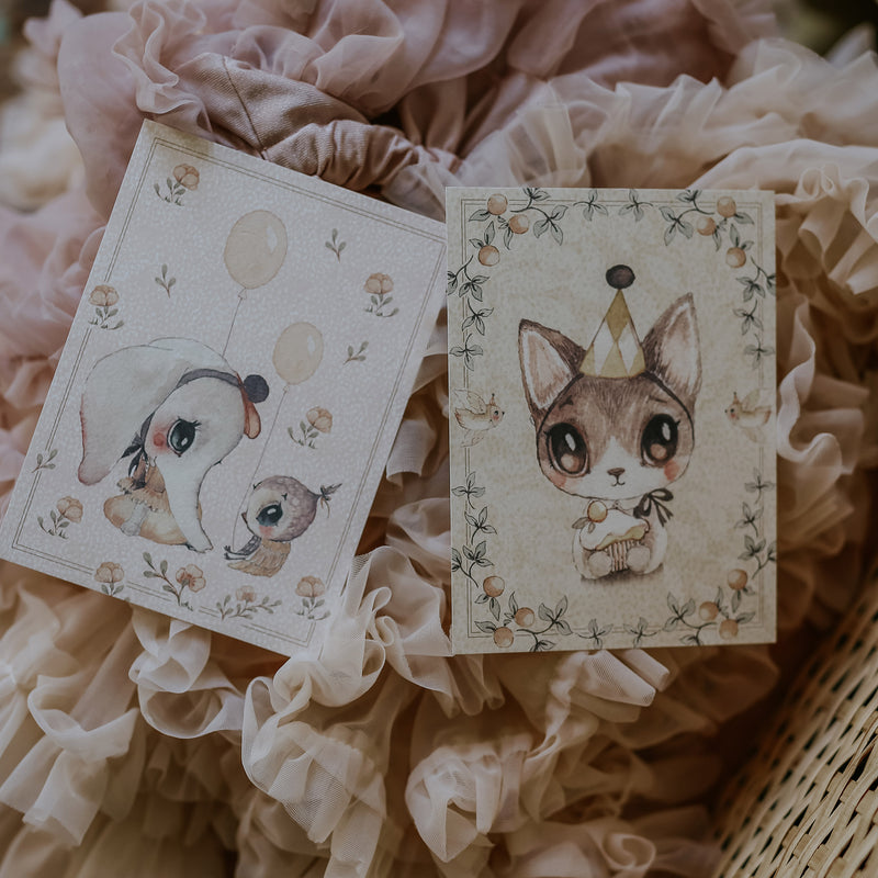 Karten “Ellie & Meow” 2er Pack
