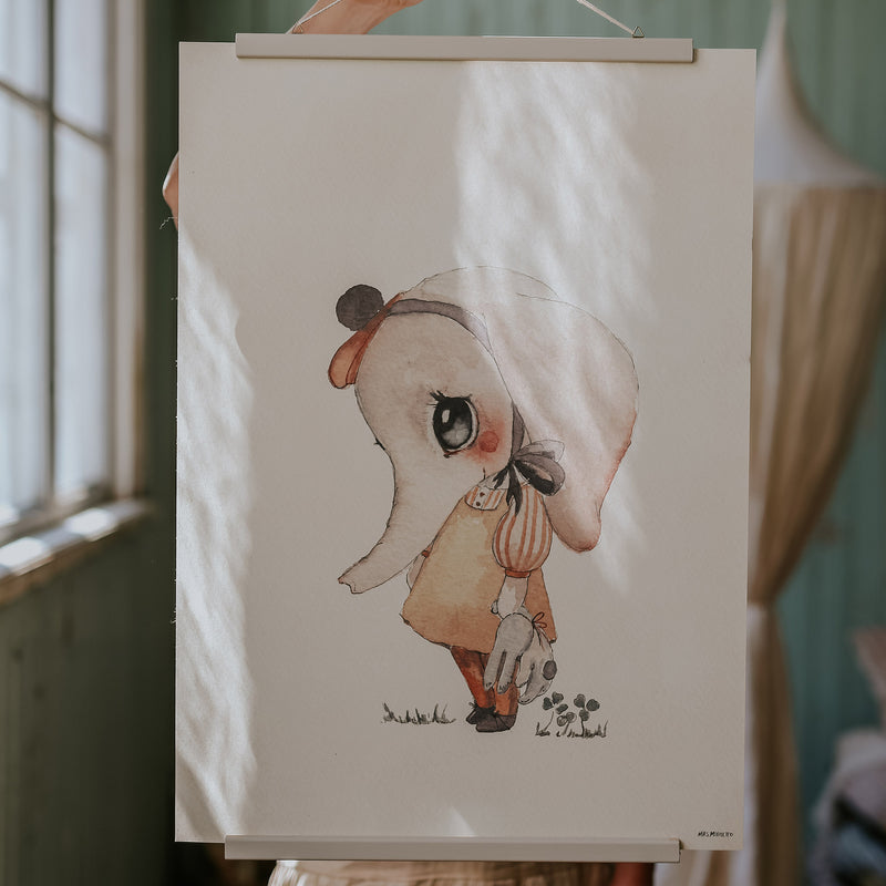 Poster fürs Kinderzimmer “Miss Ellie” 50 x 70 cm