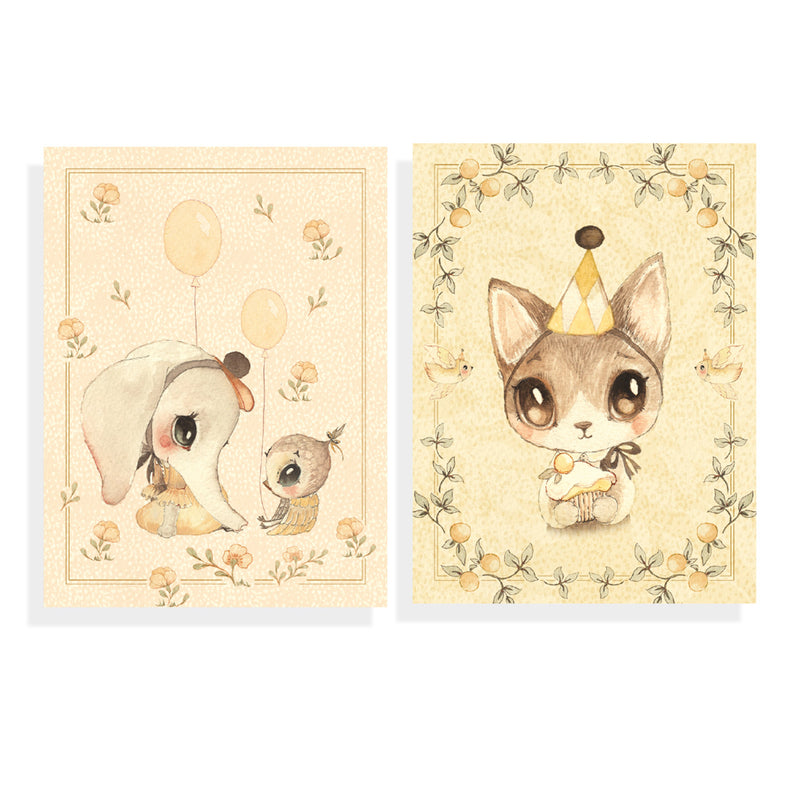 Karten “Ellie & Meow” 2er Pack