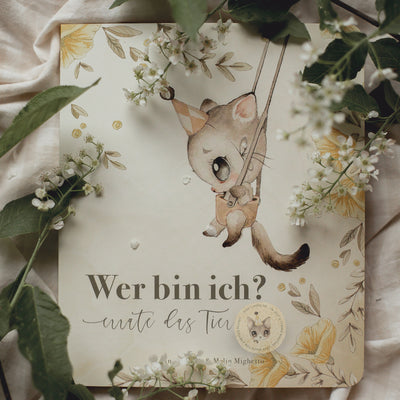 Kinderbuch “Wer bin ich? Board Book” auf Deutsch