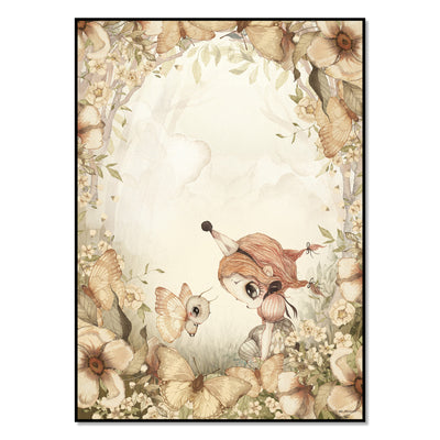 Poster fürs Kinderzimmer “The Rose Forest” 50 x 70 cm