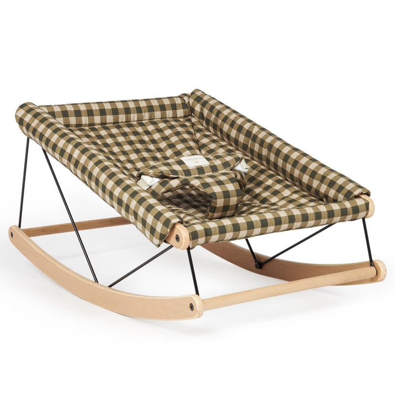 Babywippe “Growing Green Checks”