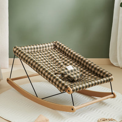 Babywippe “Growing Green Checks”