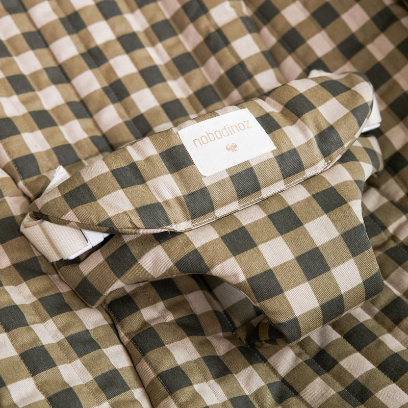 Babywippe “Growing Green Checks”