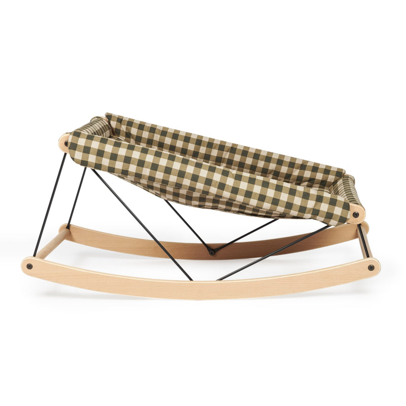 Babywippe “Growing Green Checks”