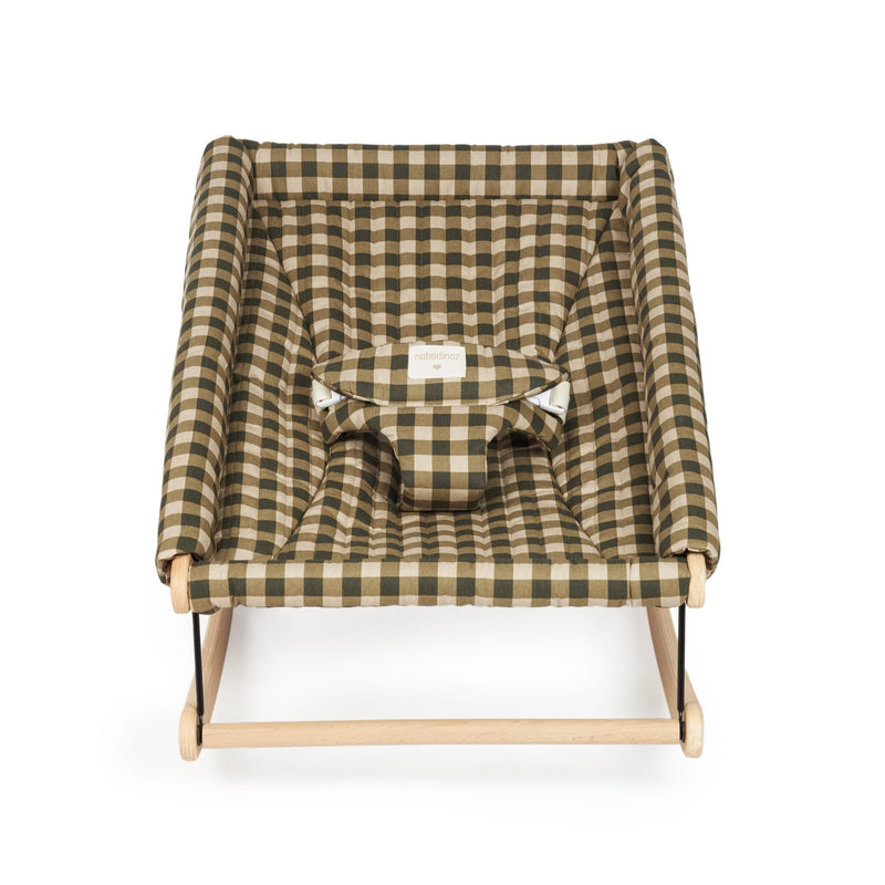 Babywippe “Growing Green Checks”