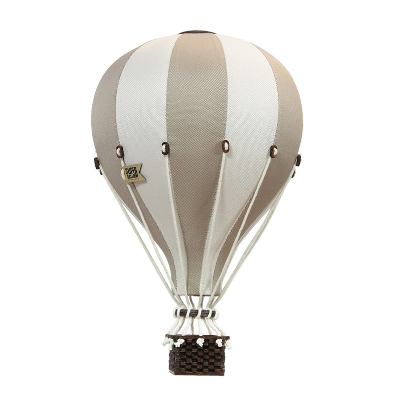 Heißluftballon “Beige / Vanille“ S