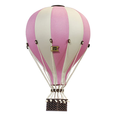 Heißluftballon “Rosa / Vanille“ M